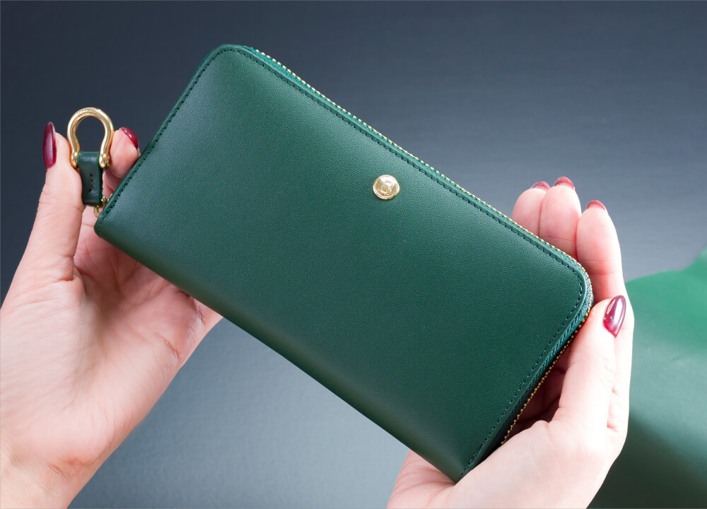 GL Wallet ホースレザーコンパクト長財布＜カバロベルデ＞