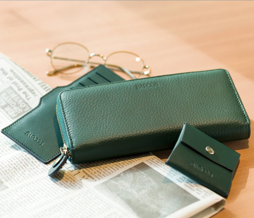 ラウンド型財布＜チルコロR＞