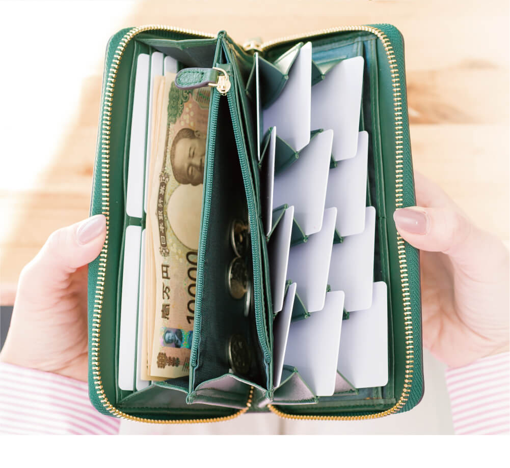 GLウォレット ラウンド型財布＜ステラグランデ＞