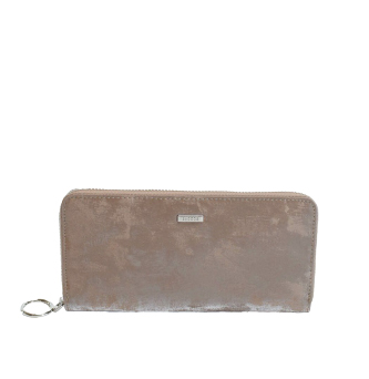 シルキーレザーラウンド型ロングウォレット
