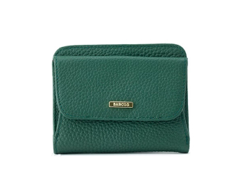 シュリンクレザー折財布