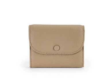 シュリンクレザーコンパクト折財布